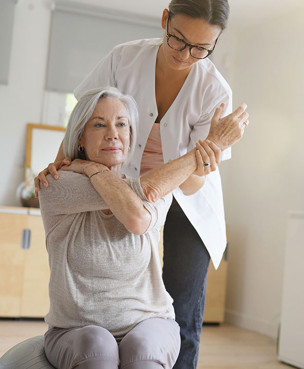 Range of Motion & Pelvic PT provides at home physical therapy.